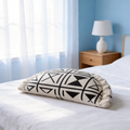 Elegant & Chic | Soft Cotton Material | Cozy Sofa Pillow | Ideal Gift for Interior Enthusiasts | Geometric Pattern Design