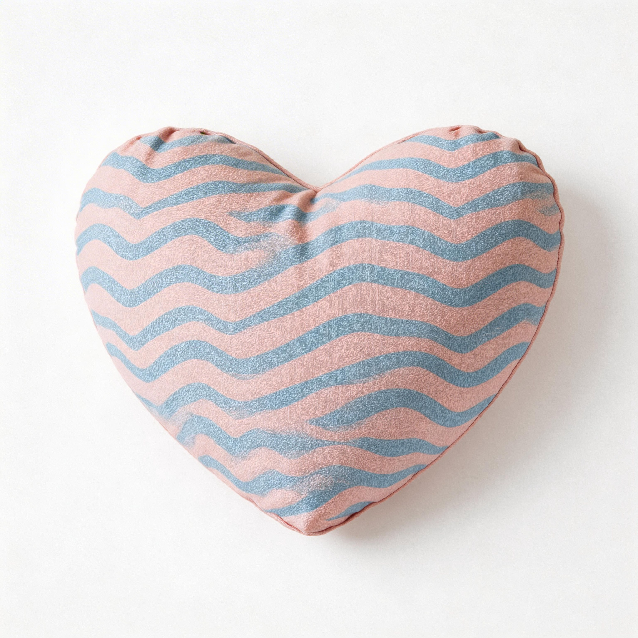 Playful Comfort | Soft Velvet | Cozy Living Room Accessory | Perfect for Gifting | Wavy Heart Design