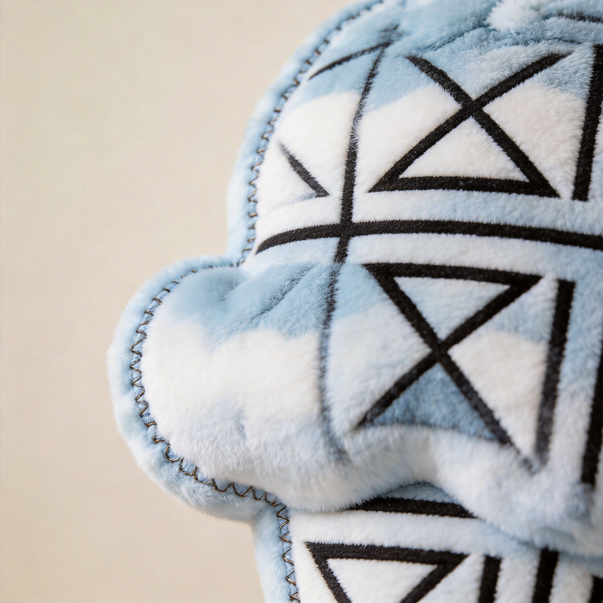 Fun & Playful | Soft Plush Fabric | Whimsical Kids' Bedroom Décor | Perfect Gift for Young Dreamers | Ice Cream Cone Design