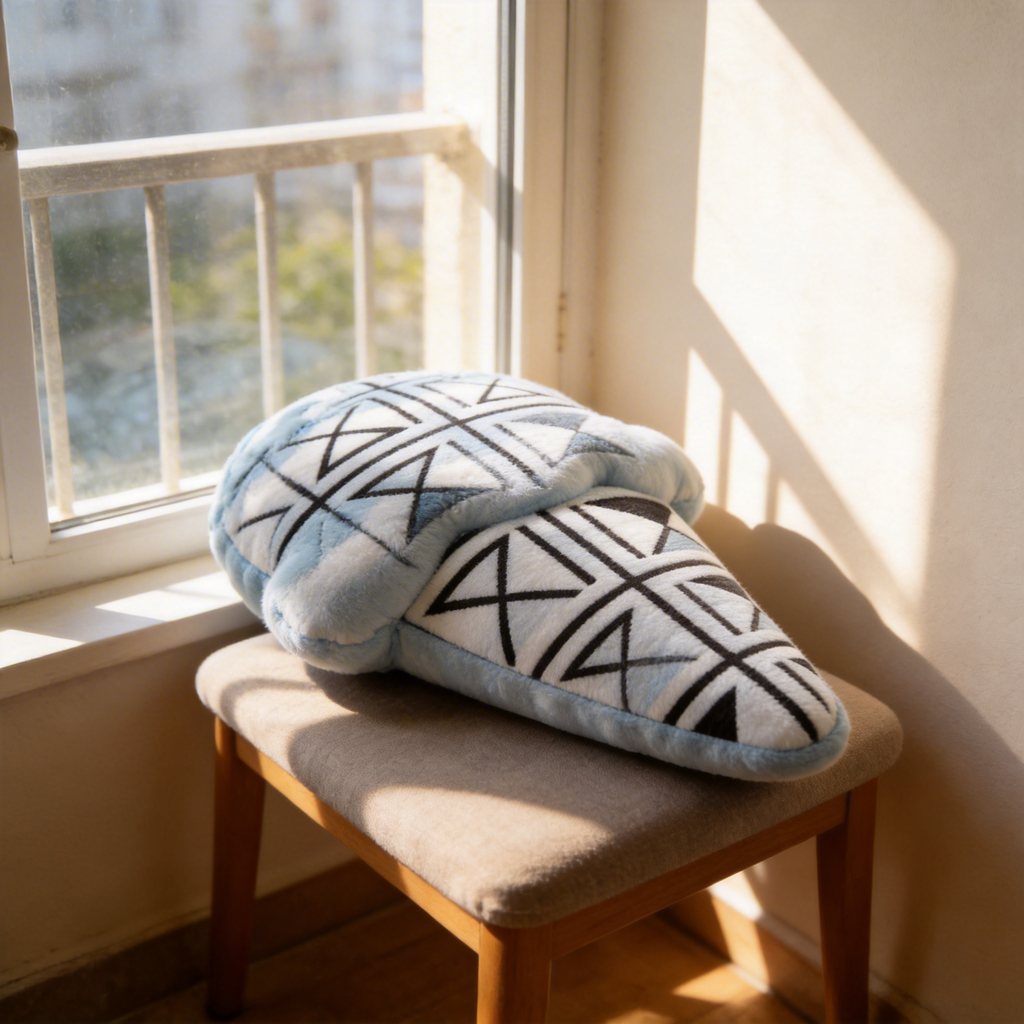 Fun & Playful | Soft Plush Fabric | Whimsical Kids' Bedroom Décor | Perfect Gift for Young Dreamers | Ice Cream Cone Design