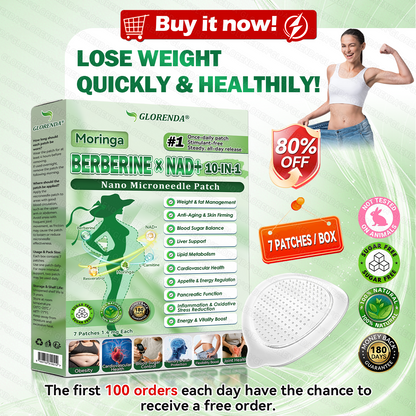 🤩🤩Official Store | GLORENDA®Moringa 10-in-1 Nano Microneedle Patch
