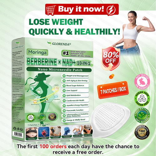 🤩🤩Official Store | GLORENDA®Moringa 10-in-1 Nano Microneedle Patch